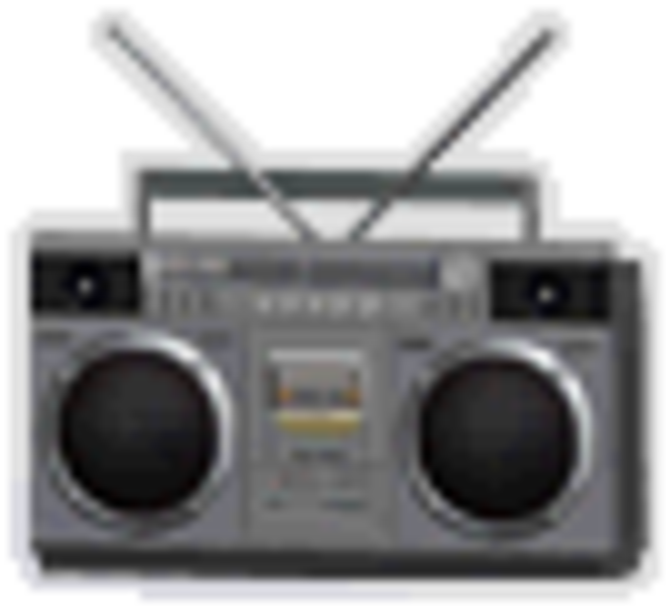 Boom box Blank Meme Template