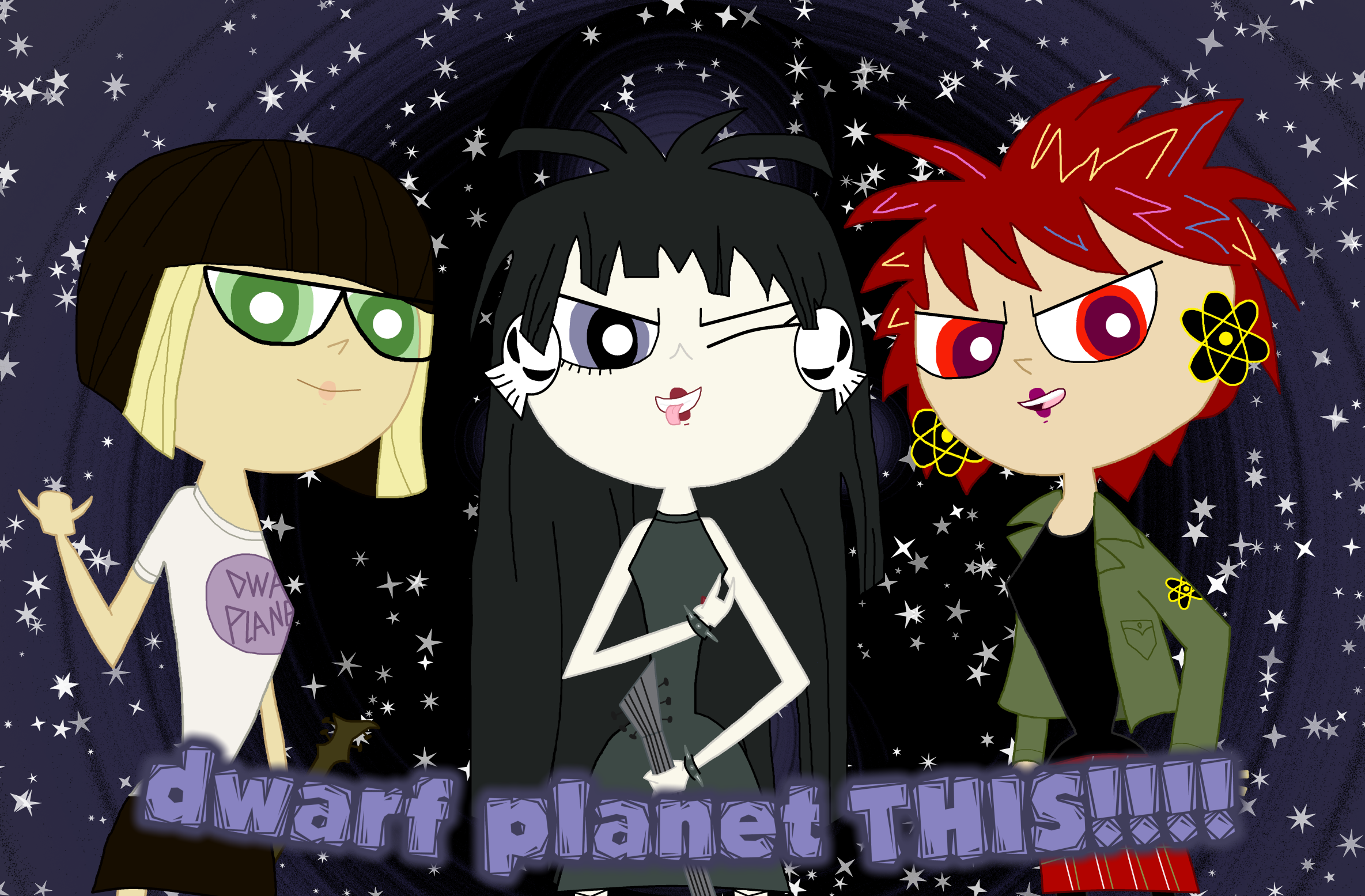 Pluto and The Dwarf Planets Blank Meme Template