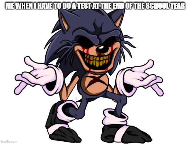 IDK | Me when I have to do a test at the end of the school year | image tagged in lord x forgor | made w/ Imgflip meme maker