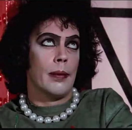 Frankenfurter Eyeroll Blank Meme Template