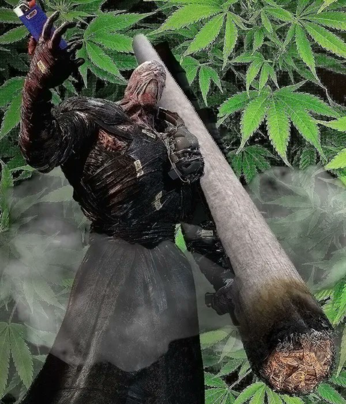 High Quality dope ass nemesis weed edit Blank Meme Template