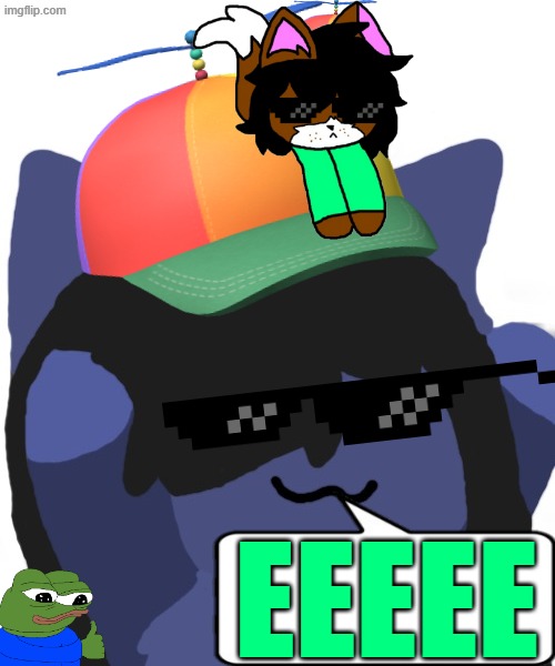 EEEEE | EEEEE | image tagged in kuraudo,memes,cat,teal | made w/ Imgflip meme maker