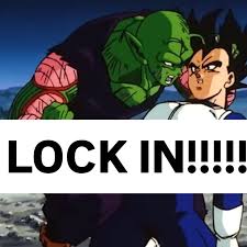 piccolo telling Vegeta to lock in Blank Meme Template