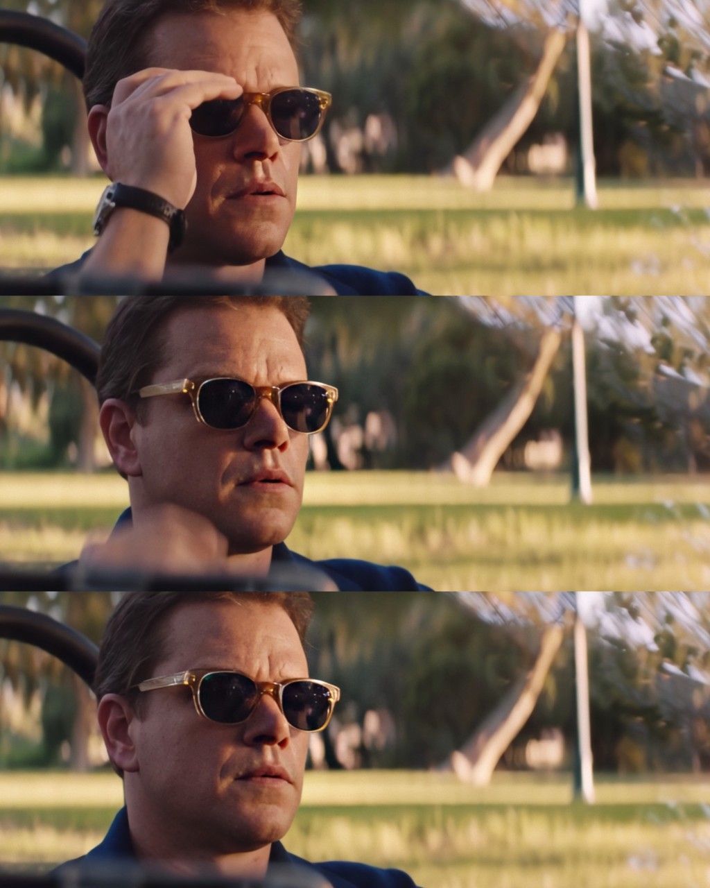 Matt Damon Carroll Shelby Ford v Ferrari Blank Meme Template