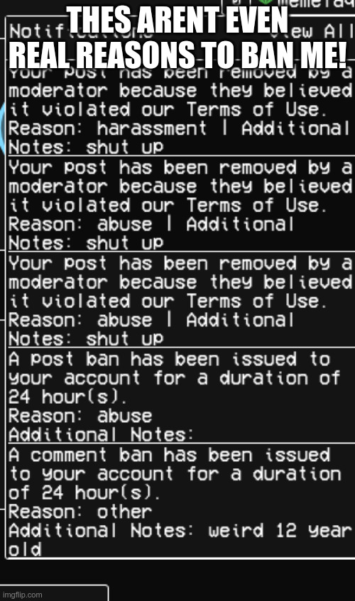 Screenshot 2026-04-21 at 16-58-16 MS Memer Group.png | thes arent even real reasons to ban me! | image tagged in screenshot 2026-04-21 at 16-58-16 ms memer group png | made w/ Imgflip meme maker