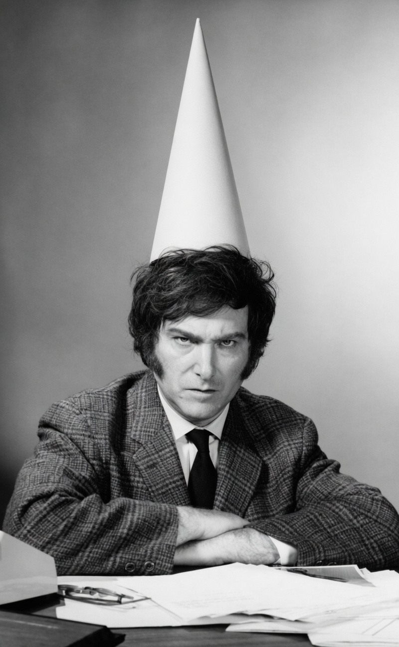 High Quality Milei Burro Blank Meme Template