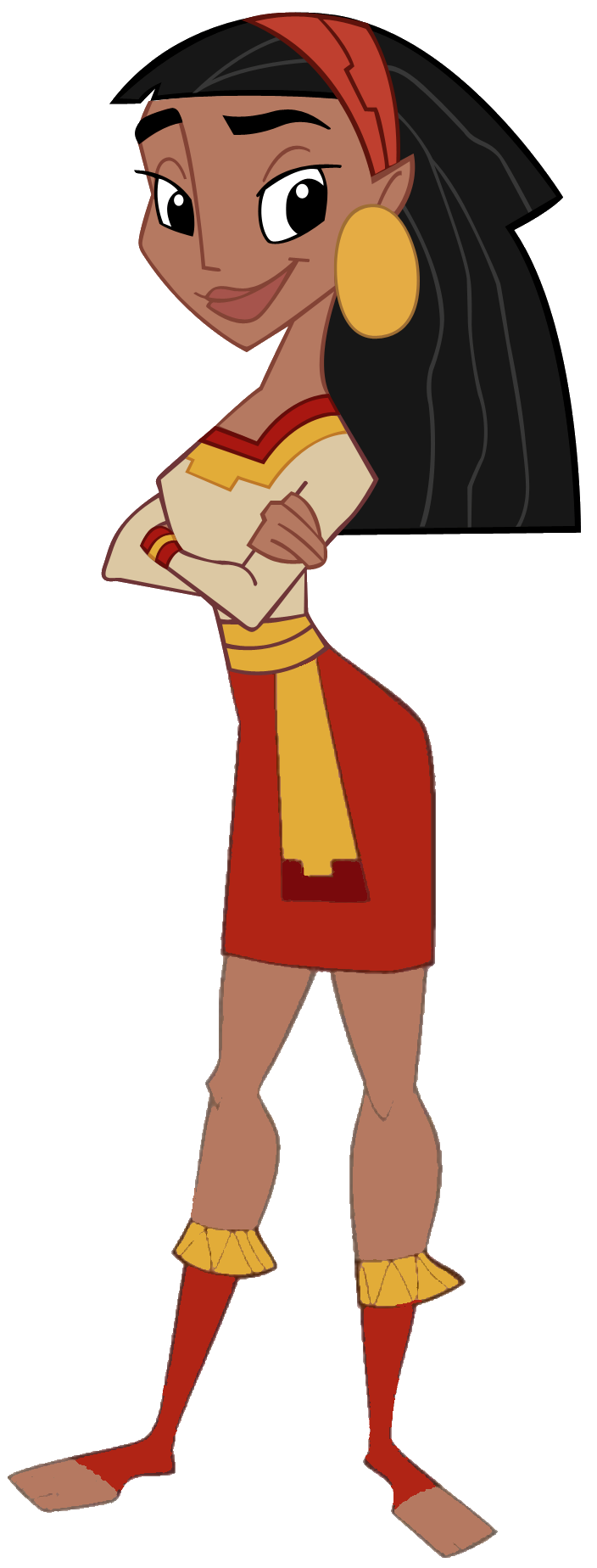 Melina (From The Emperor's New School) Blank Meme Template