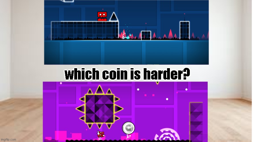 which one | which coin is harder? | image tagged in e png | made w/ Imgflip meme maker