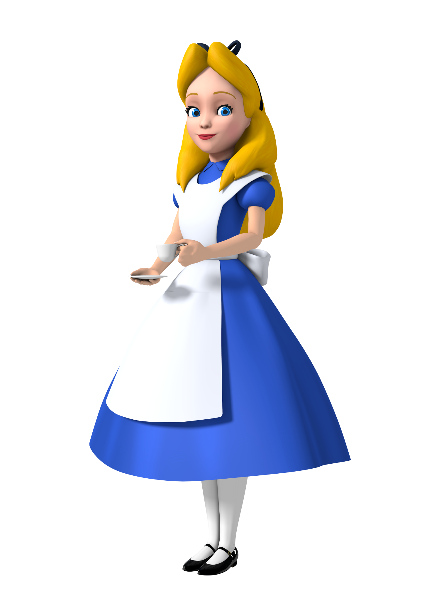 Alice 3D Render (April 2026) Blank Meme Template