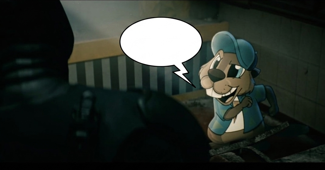 Encouraging Black Noir Blank Meme Template