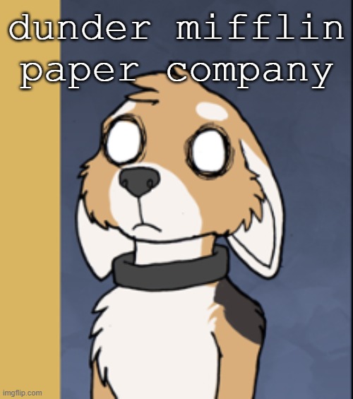 King housepets traumatized | dunder mifflin paper company | image tagged in king housepets traumatized | made w/ Imgflip meme maker