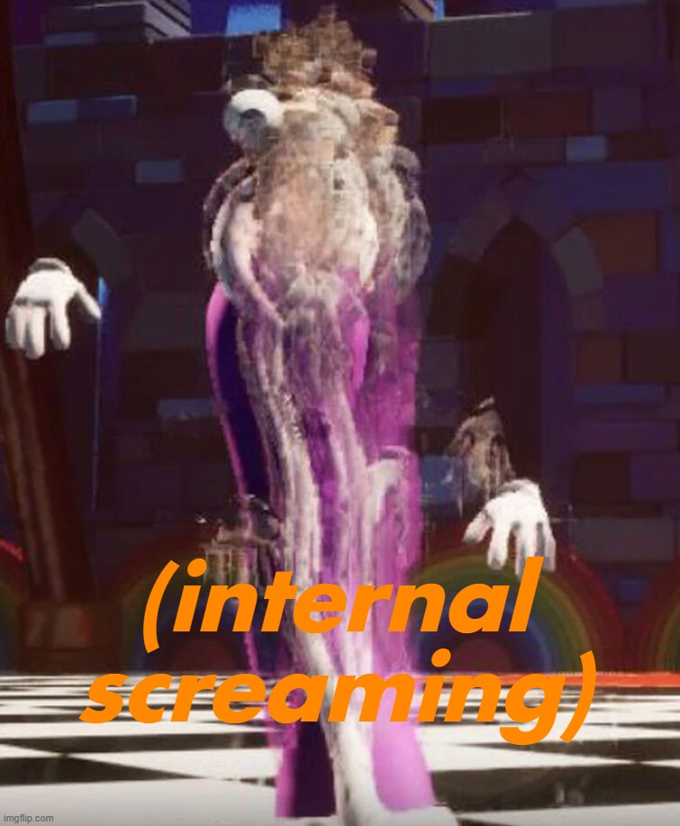 KINGER | (internal screaming) | image tagged in kinger | made w/ Imgflip meme maker
