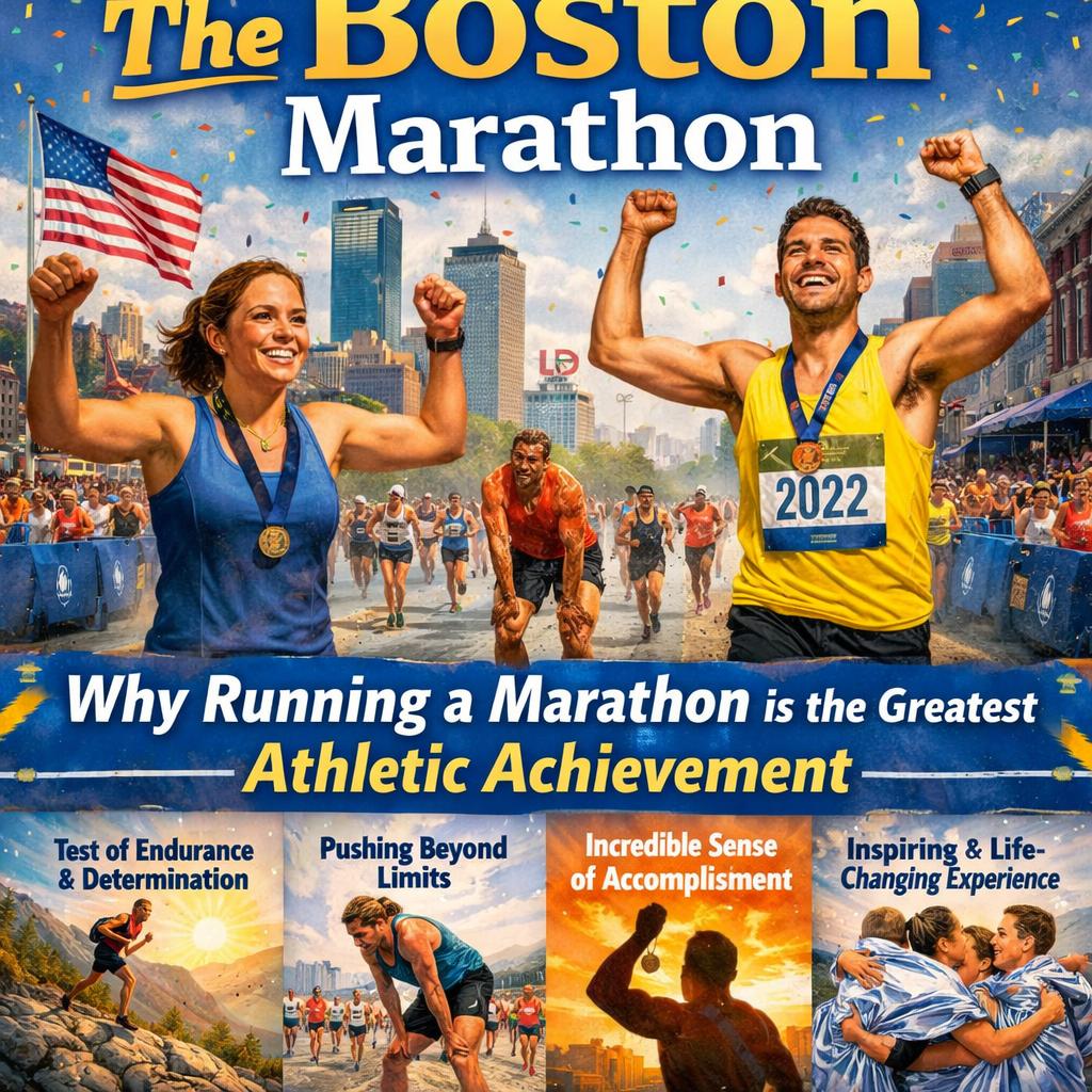 The Boston Marathon, Why running a marathon is the greatest athl Blank Meme Template