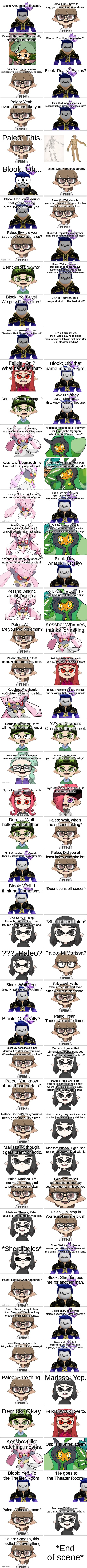 The first EOI movie scene: Paleo and his friends meets Blook's friends (Remade Version).mp3 | image tagged in comic | made w/ Imgflip meme maker