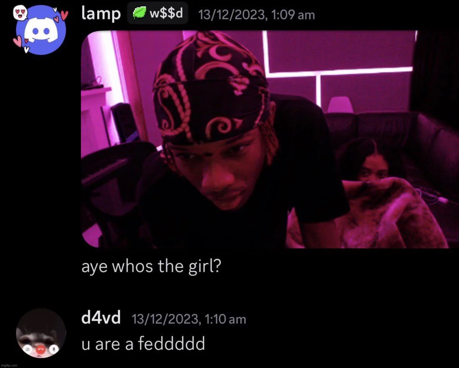 In light of dv4d getting banned from Twitch for like 1 day lmao | made w/ Imgflip meme maker