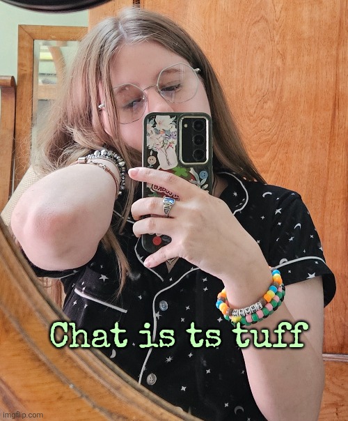 Chat is ts tuff | made w/ Imgflip meme maker