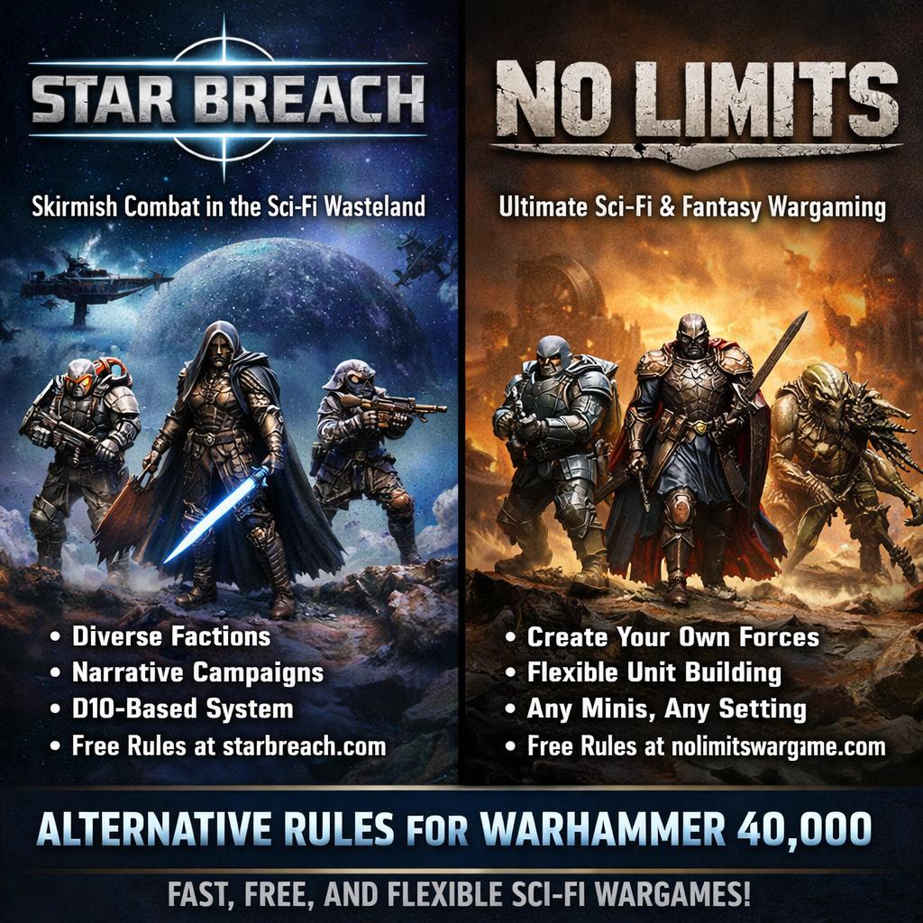 Warhammer 40,000 Alternative rules: https://www.starbreach.com/h Blank Meme Template