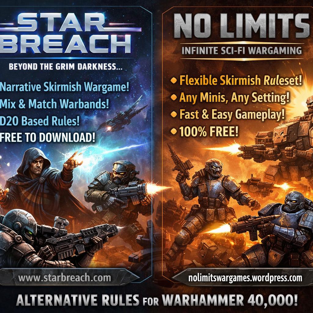 Warhammer 40,000 Alternative rules: https://www.starbreach.com/h Blank Meme Template