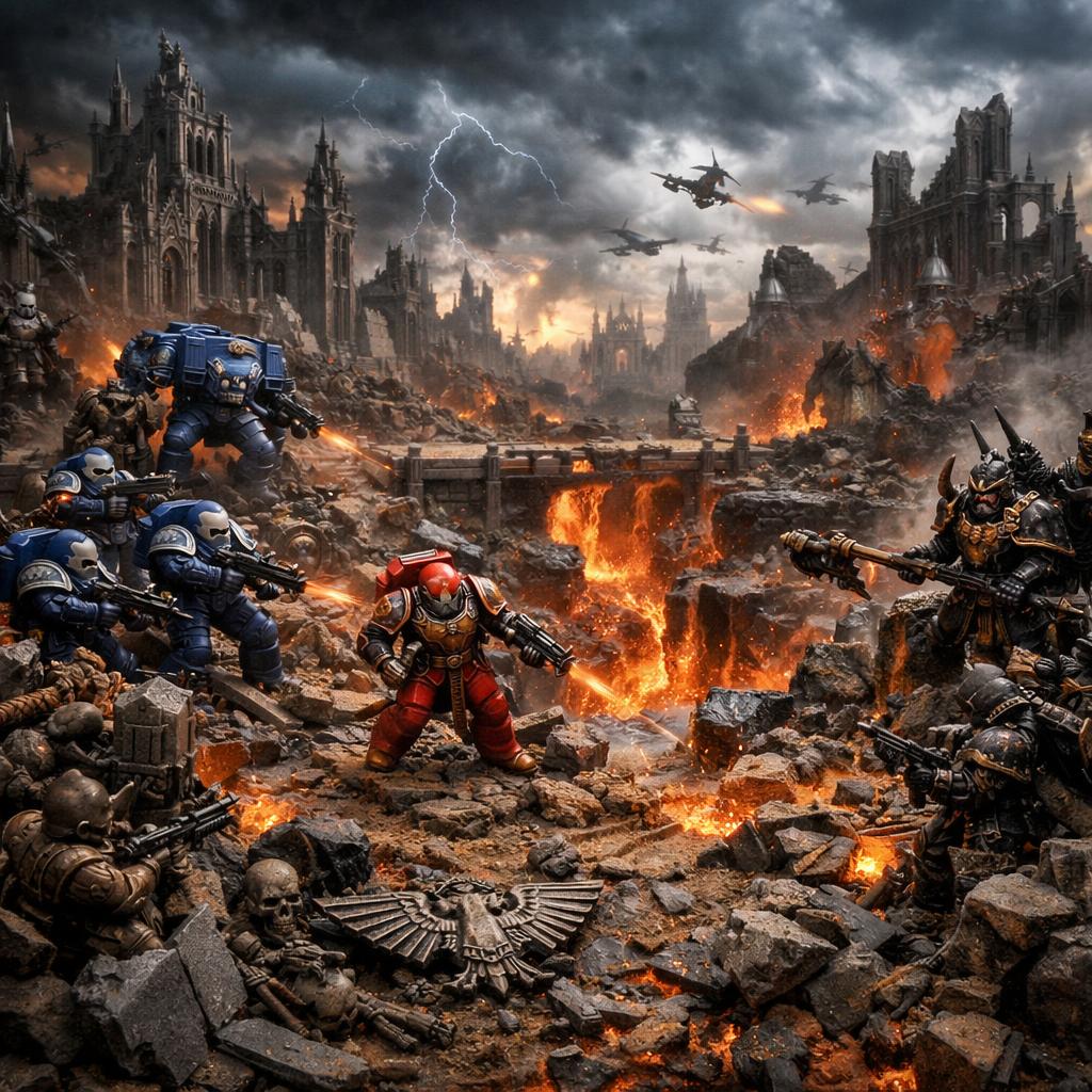 Warhammer 40,000 Blank Meme Template