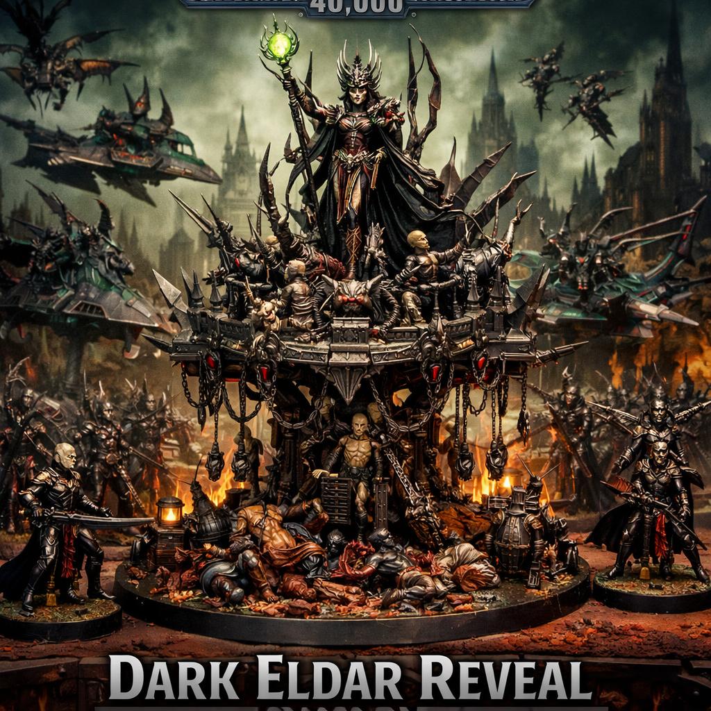 Warhammer 40,000  Are you ready for Dark Eldar to explode in pop Blank Meme Template