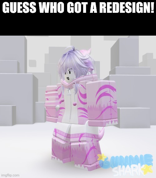 Sorry if I wasn't posting in this stream for a while | Guess who got a redesign! | image tagged in roblox,original character,why are you reading the tags | made w/ Imgflip meme maker