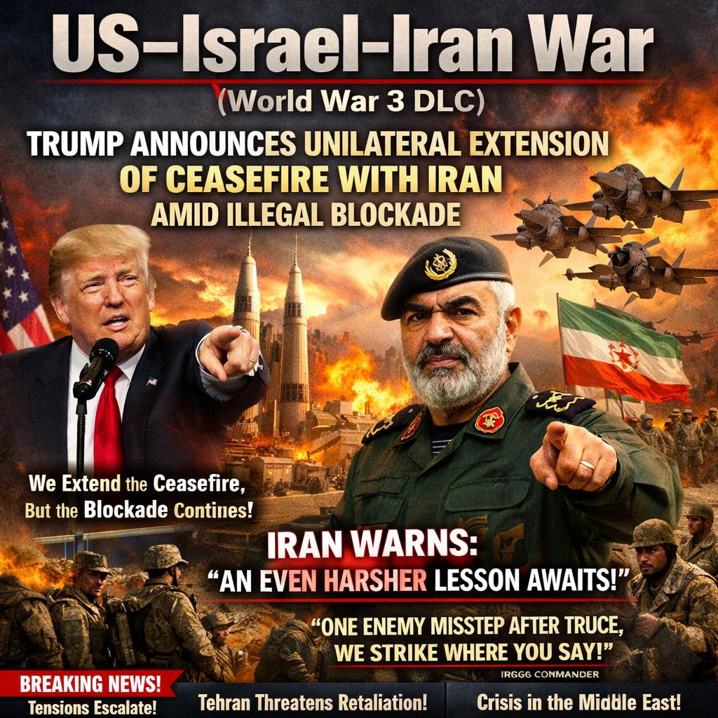 US–Israel–Iran War (World War 3 DLC)  Trump announces unilateral Blank Meme Template