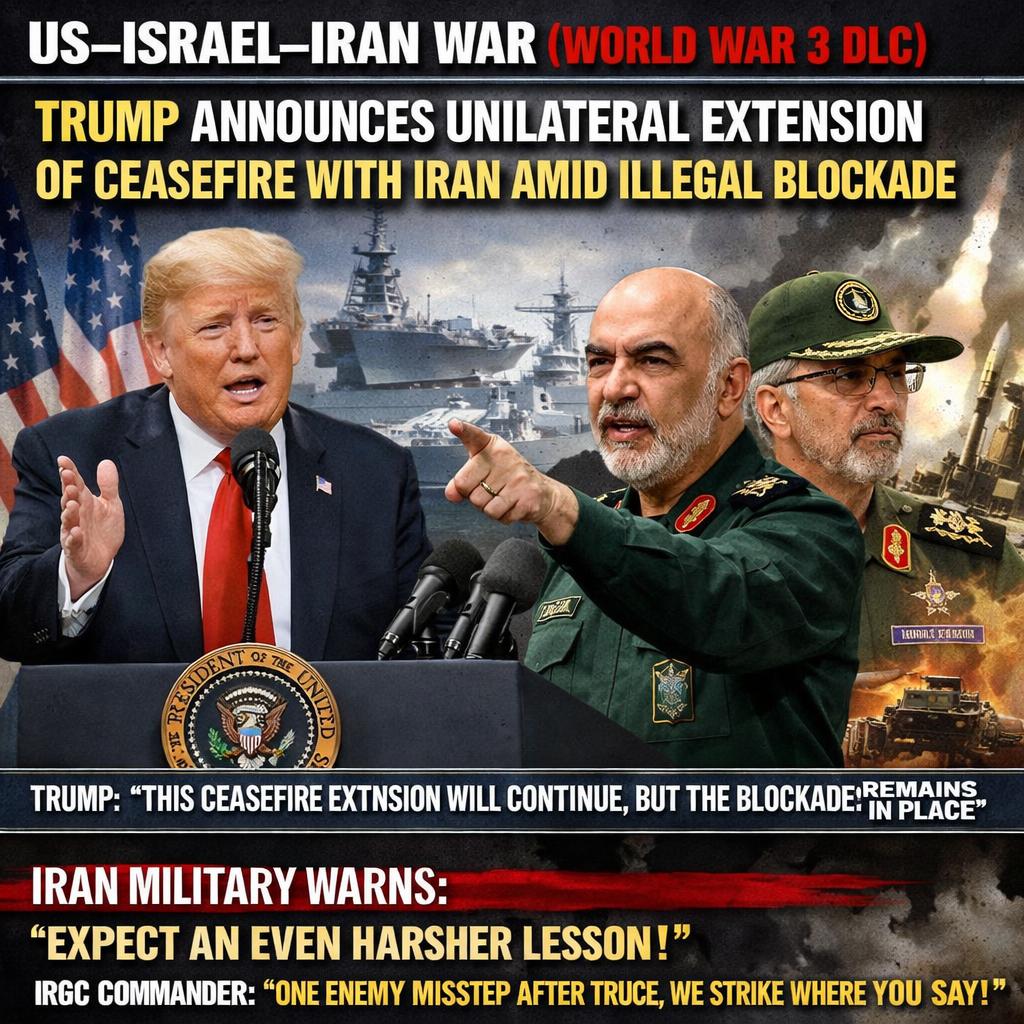 US–Israel–Iran War (World War 3 DLC)  Trump announces unilateral Blank Meme Template