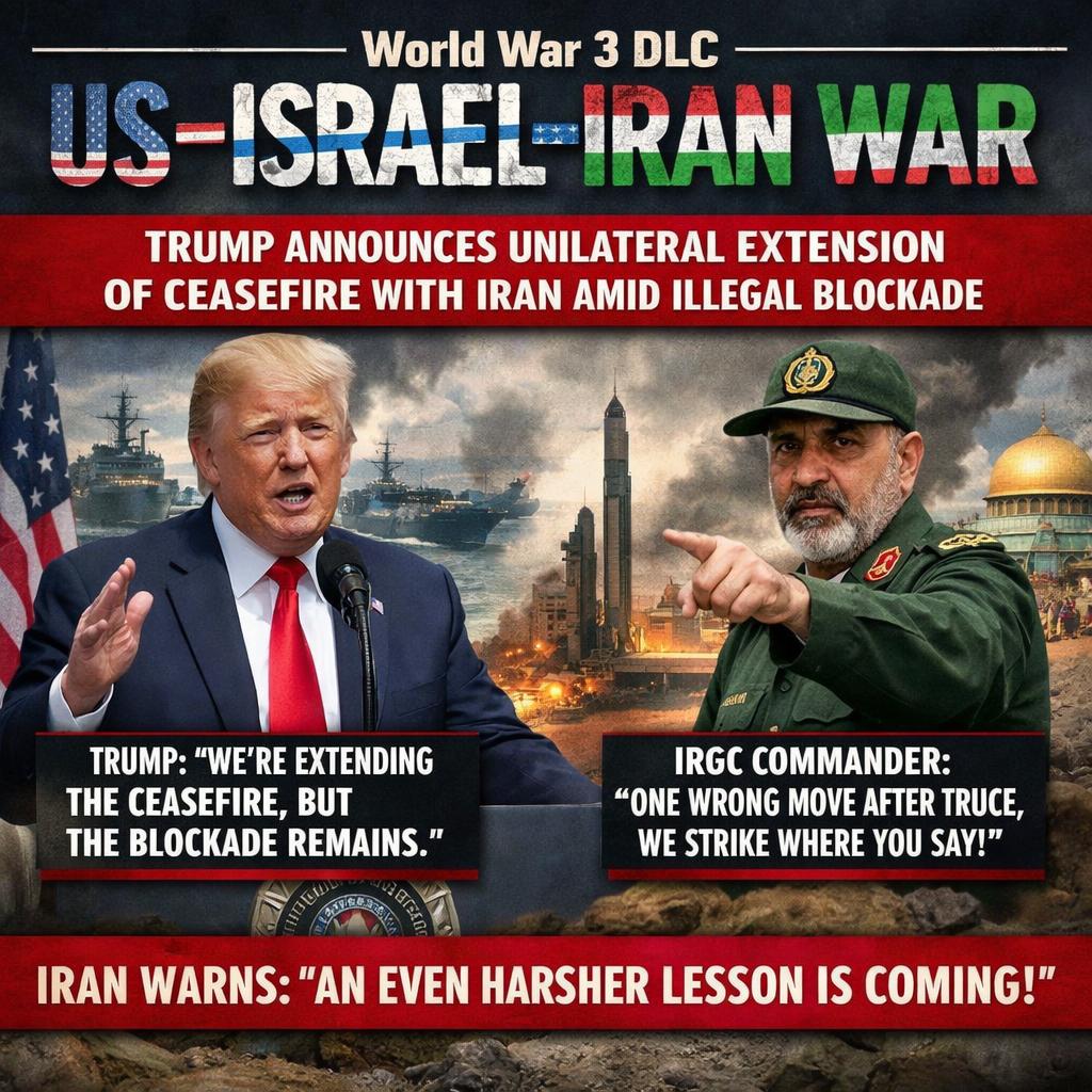 US–Israel–Iran War (World War 3 DLC) Blank Meme Template