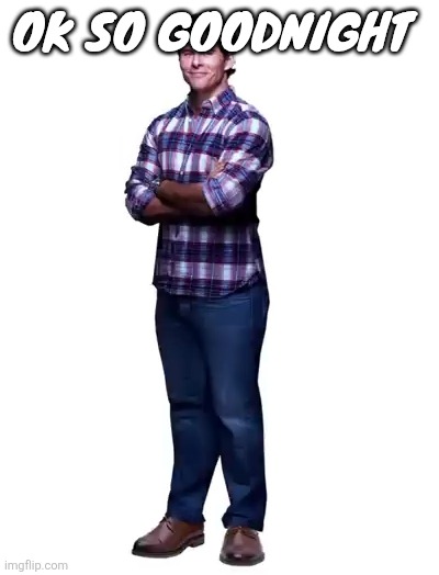 Sonic guy | Ok so goodnight | image tagged in sonic guy | made w/ Imgflip meme maker