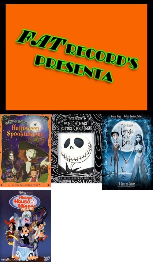 Fat Records (Thriller) Pirated DVDs Vol.1 Blank Meme Template