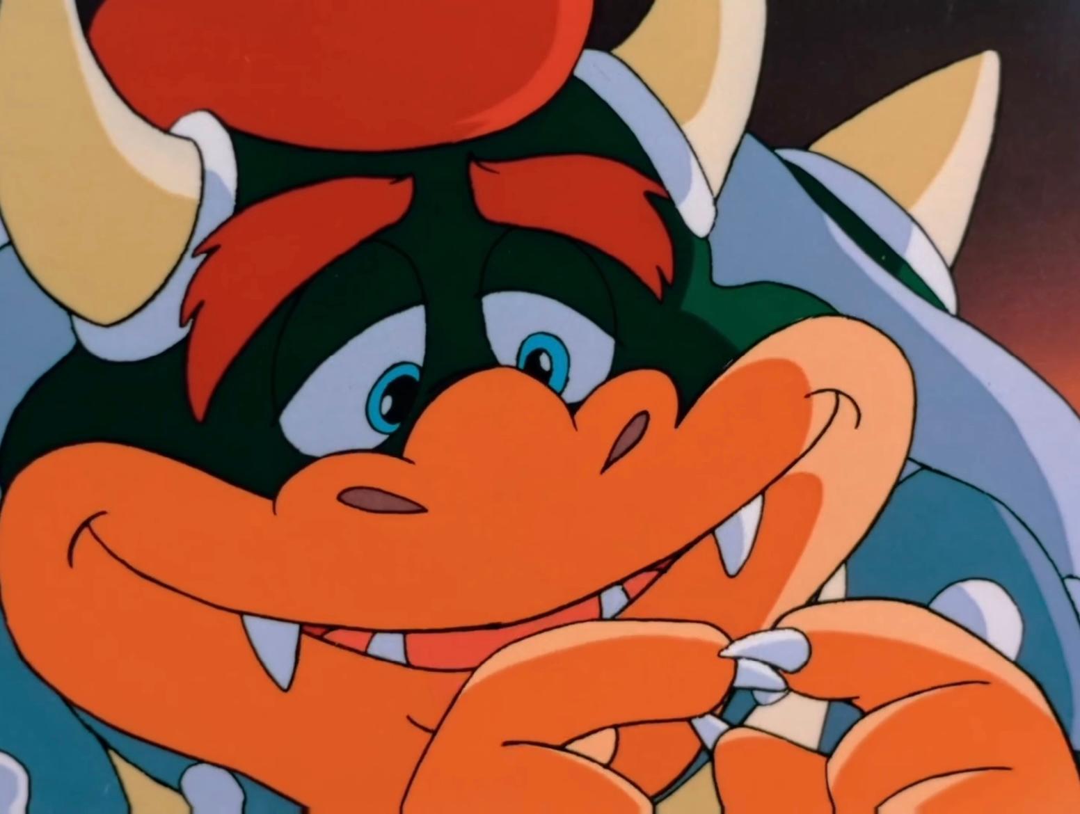 Bowser Smiling Blank Meme Template