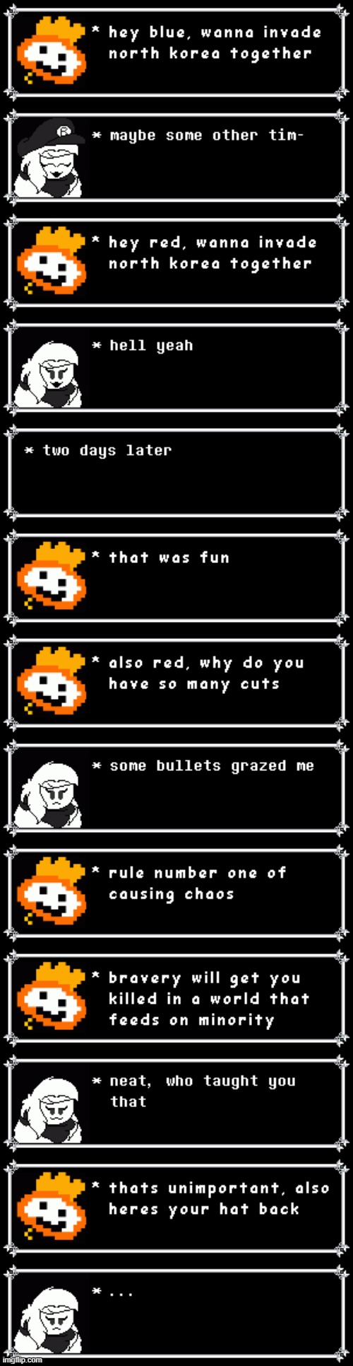 the blue arc (part cuatro) | made w/ Imgflip meme maker