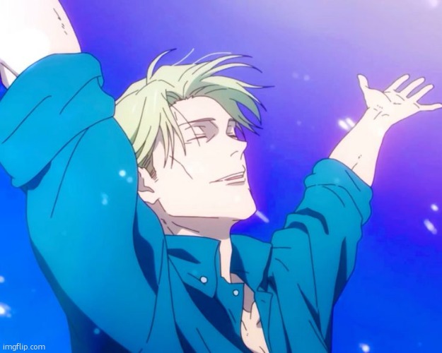 someone just told me im their idol | image tagged in nanami libre | made w/ Imgflip meme maker