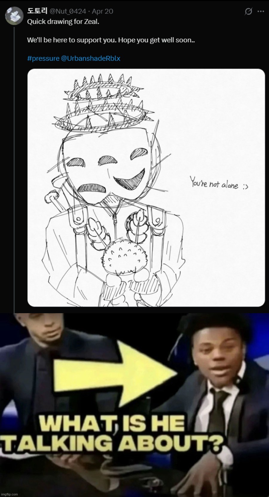 WE NOT supporting a rapist bro | made w/ Imgflip meme maker