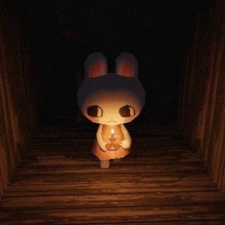 Scared bunny horror Blank Meme Template
