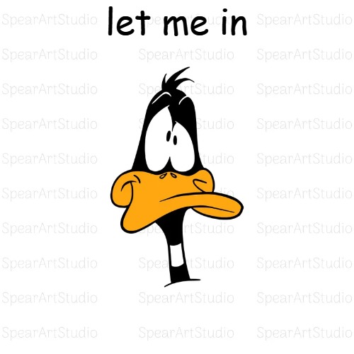 let me in | made w/ Imgflip meme maker