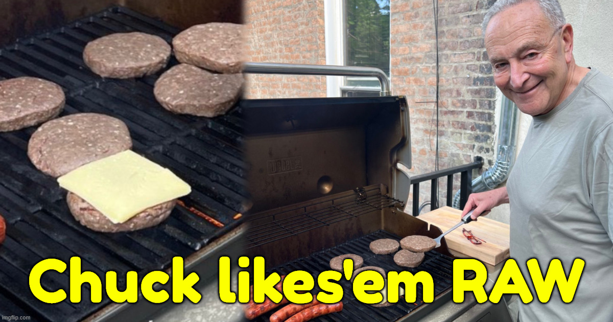 Chuck likes'em RAW | made w/ Imgflip meme maker