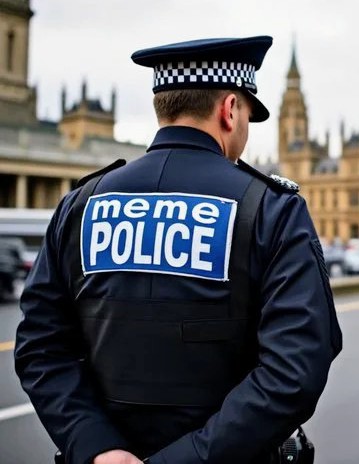 The Meme Police Blank Meme Template