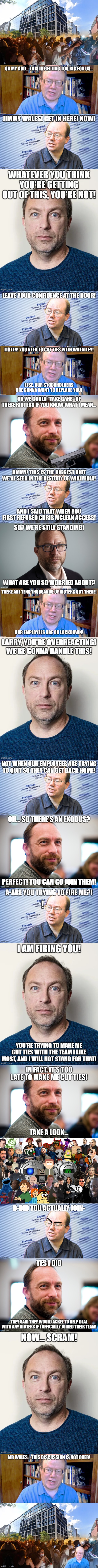 Big Wikimedia Changes | made w/ Imgflip meme maker