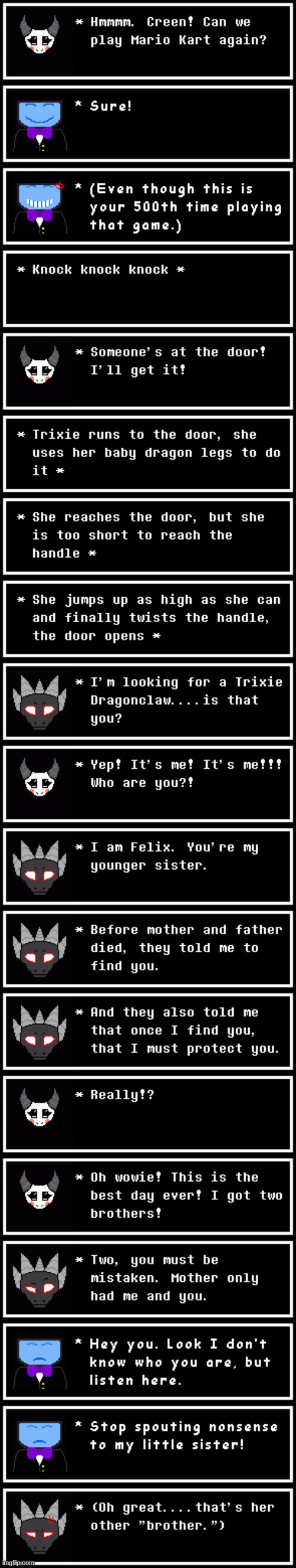 *gasp* NEW CHARACTER UNLOCKED!!!!! drama is getting hot with this one. | made w/ Imgflip meme maker