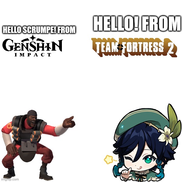 Hello! From Hello Scrumpe! From | made w/ Imgflip meme maker