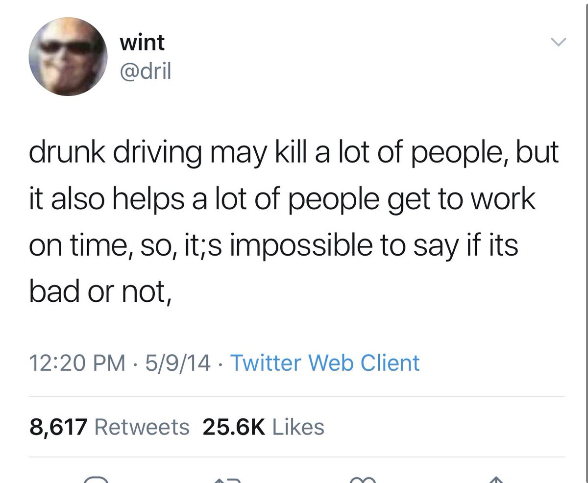 Wint Drunk Driving Tweet Blank Meme Template
