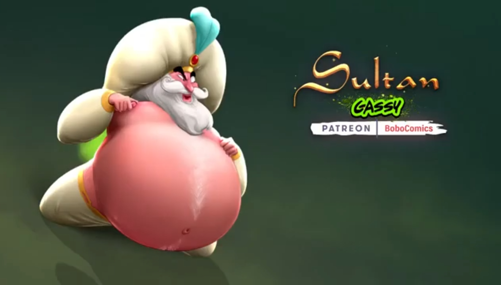 Sultan Gassy Blank Meme Template