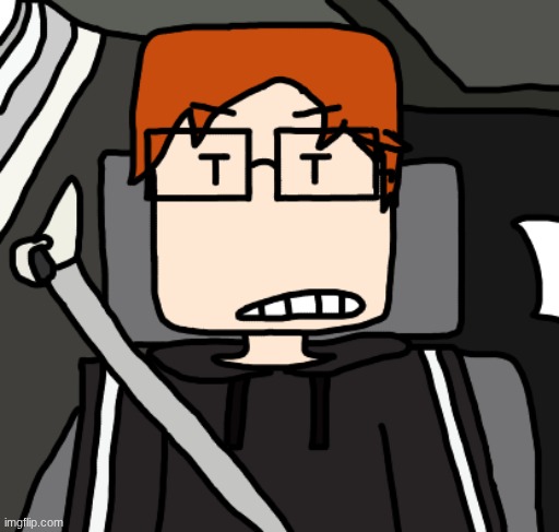 New temp | image tagged in mc in the car,mc,moscovio may,comics | made w/ Imgflip meme maker