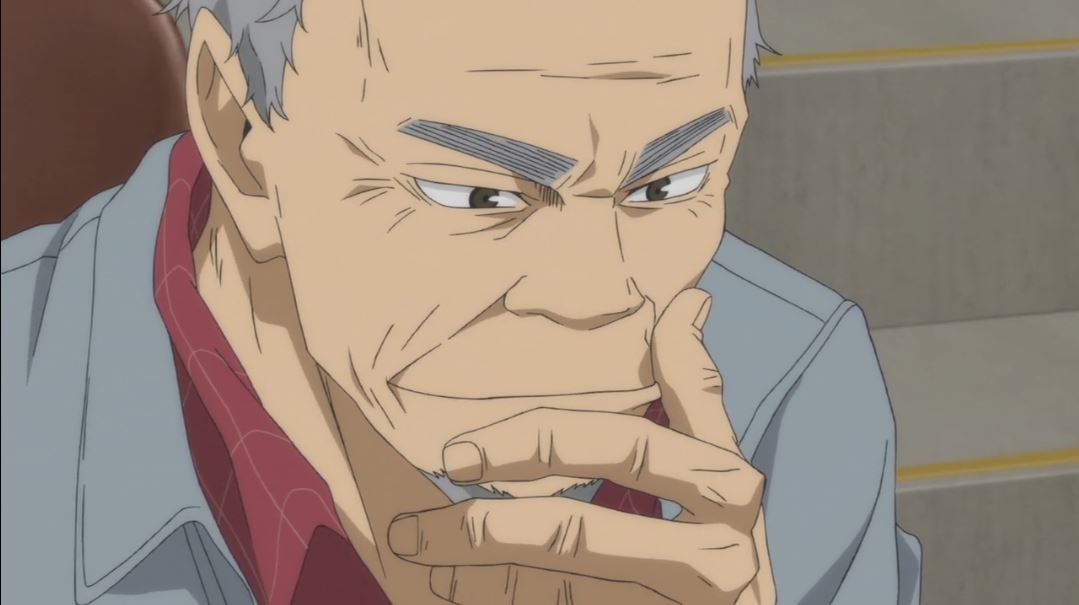 Coach Ukai Thinking Blank Meme Template