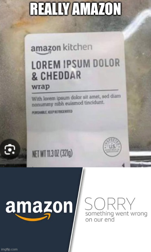 Really Amazon? | really Amazon | image tagged in screenshot 2026-04-22 1 31 39 pm png | made w/ Imgflip meme maker