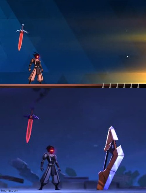 Extreme 95 difficulty -- Beheaded run (BlazBlue Entropy Effect) | image tagged in blazblue entropy effect,gaming,video games,nintendo switch,screenshots | made w/ Imgflip meme maker