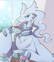 reshiram drinking somthing Blank Meme Template
