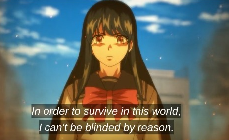 I can't be blinded by reason Blank Meme Template