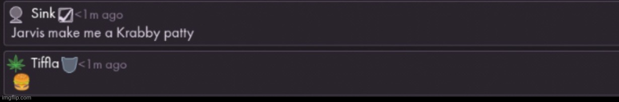 I was Jarvis all along making the Krabby patty | image tagged in krabby patty,jarvis | made w/ Imgflip meme maker